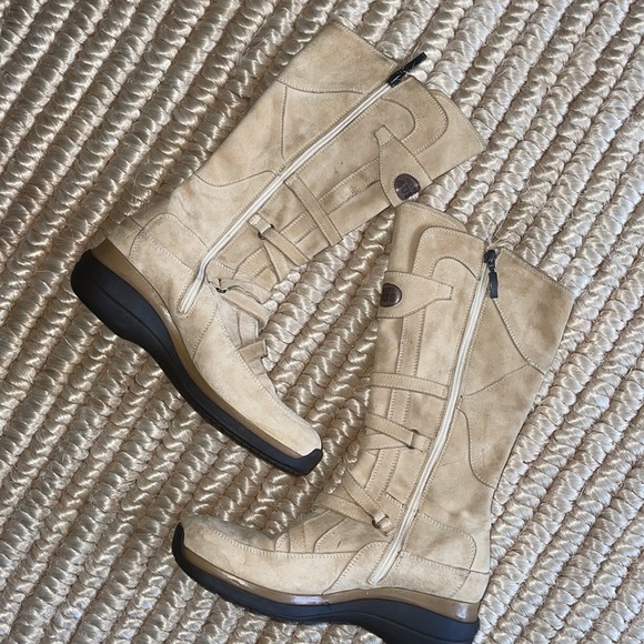 Cesare Paciotti suede zipper boots 9 - Picture 3 of 11